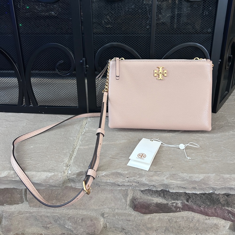 NWT (detached) Tory Burch Triple Compartment Crossbody
